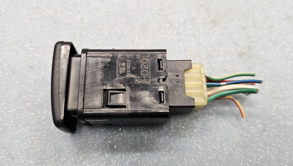 🔥1999–2004 Honda Odyssey Emergency Hazard Light Switch black OEM