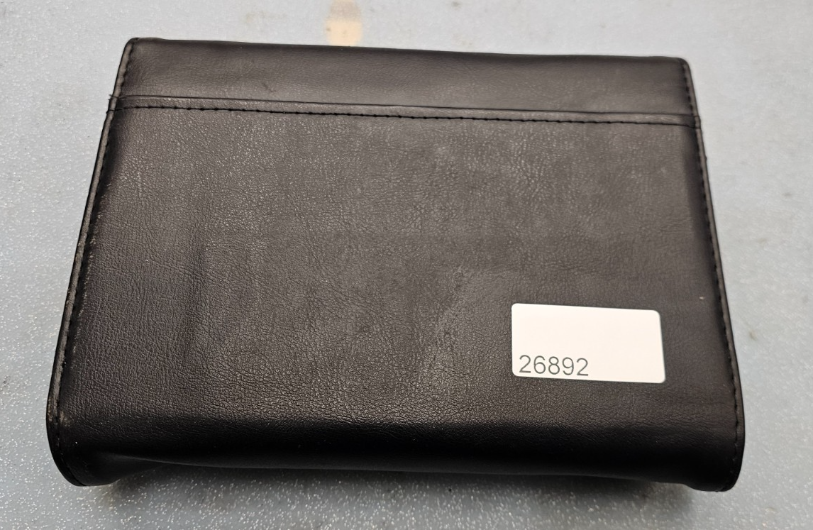 🔥2015 HYUNDAI SONATA Factory Owner’s Manual Handbook Leather Case OEM BLACK