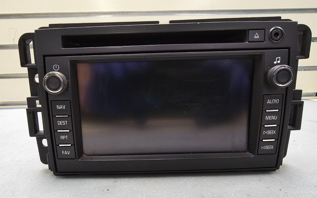 🔥07-09 SILVERADO TAHOE SIERRA DASH FRONT AM FM CD DVD MP3 Navigation Radio UVB