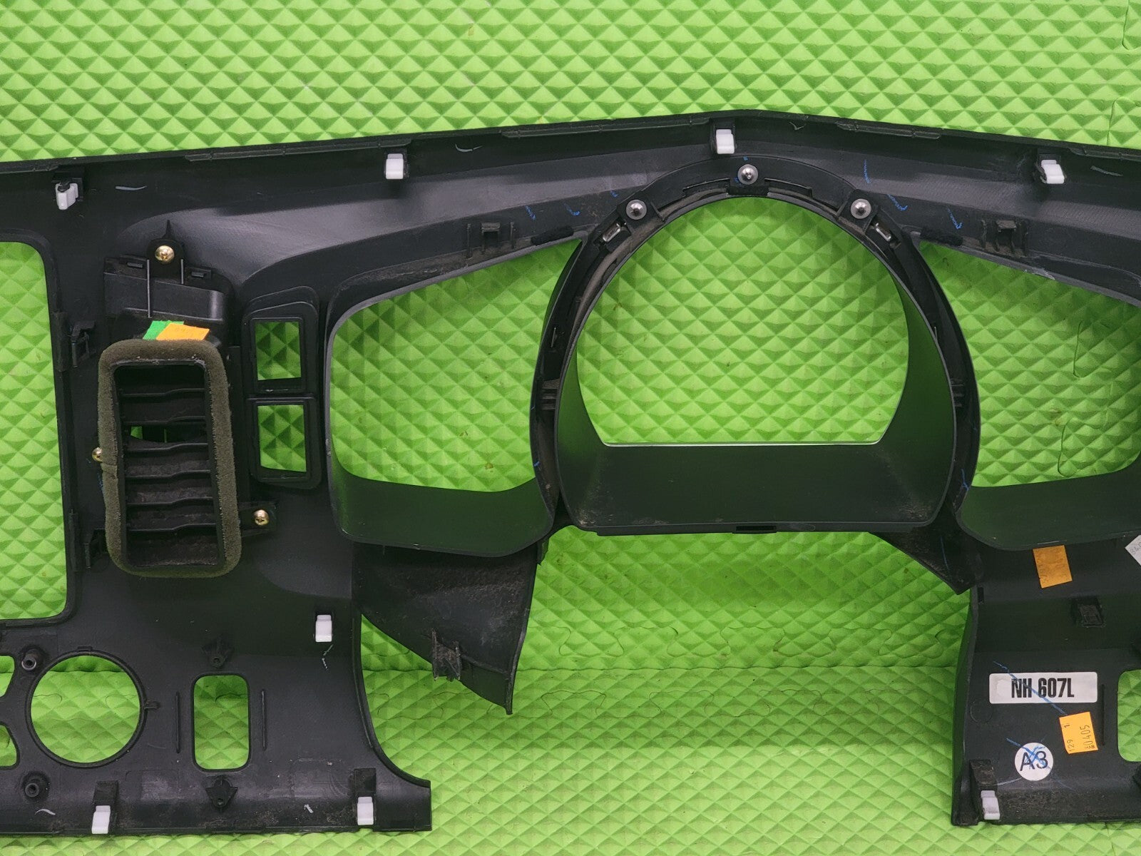 🔥2006-2014 Honda Ridgeline Speedometer Radio Dash Surround Bezel OEM BLUE B77