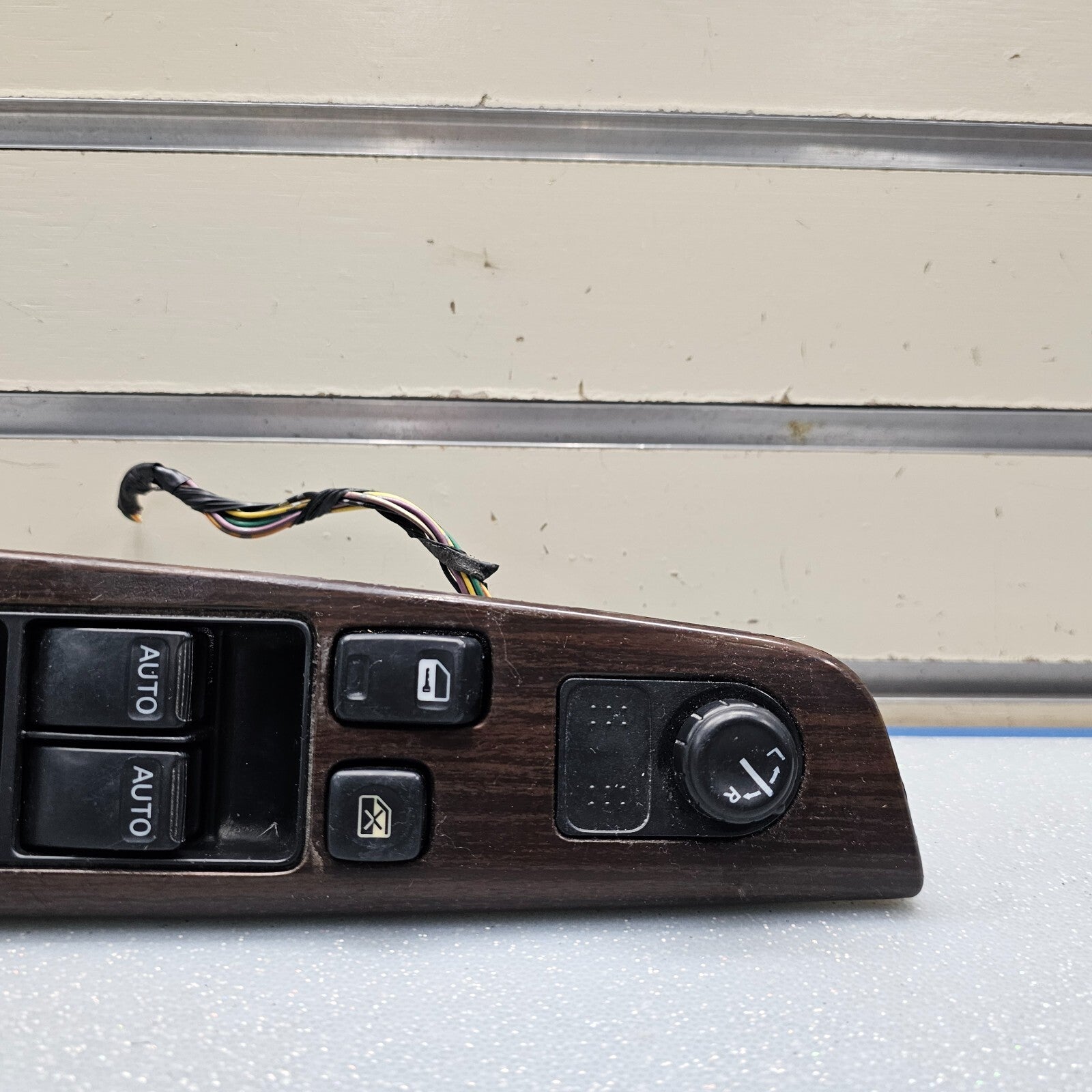 🔥02-06 Altima Left Driver Master Window Power Switch Regulator Assembly WOOD