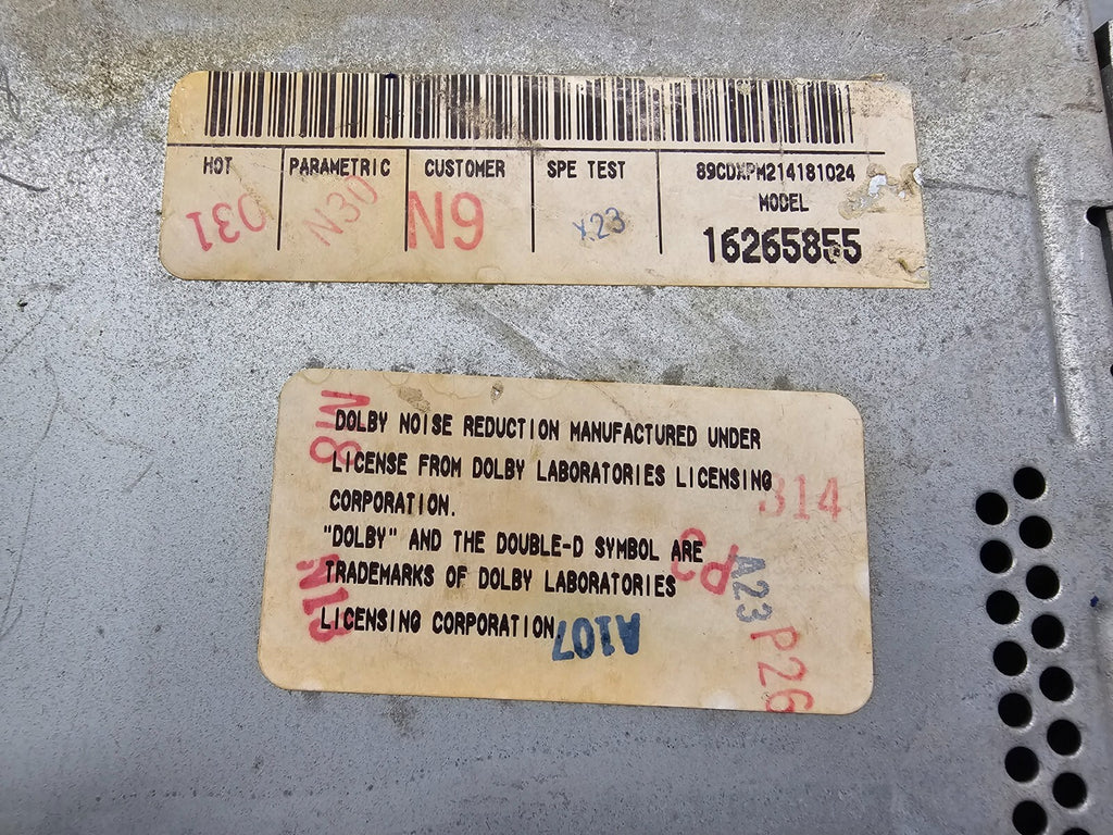 🔥95-02 GMC Safari Chevy Truck CK Silverado Dash AM FM Radio Receiver Stereo OEM