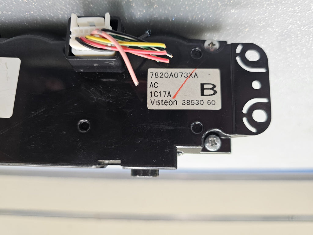 08-12 MITSUBISHI LANCER DASH AC HEATER CLIMATE TEMPERATURE CONTROL CONDITIONING