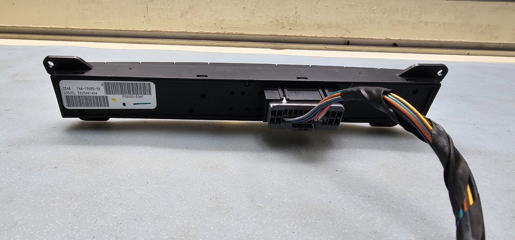 🔥04-07 Grand Cherokee Commander Traction Switch TCS OFF Panel Assembly Black