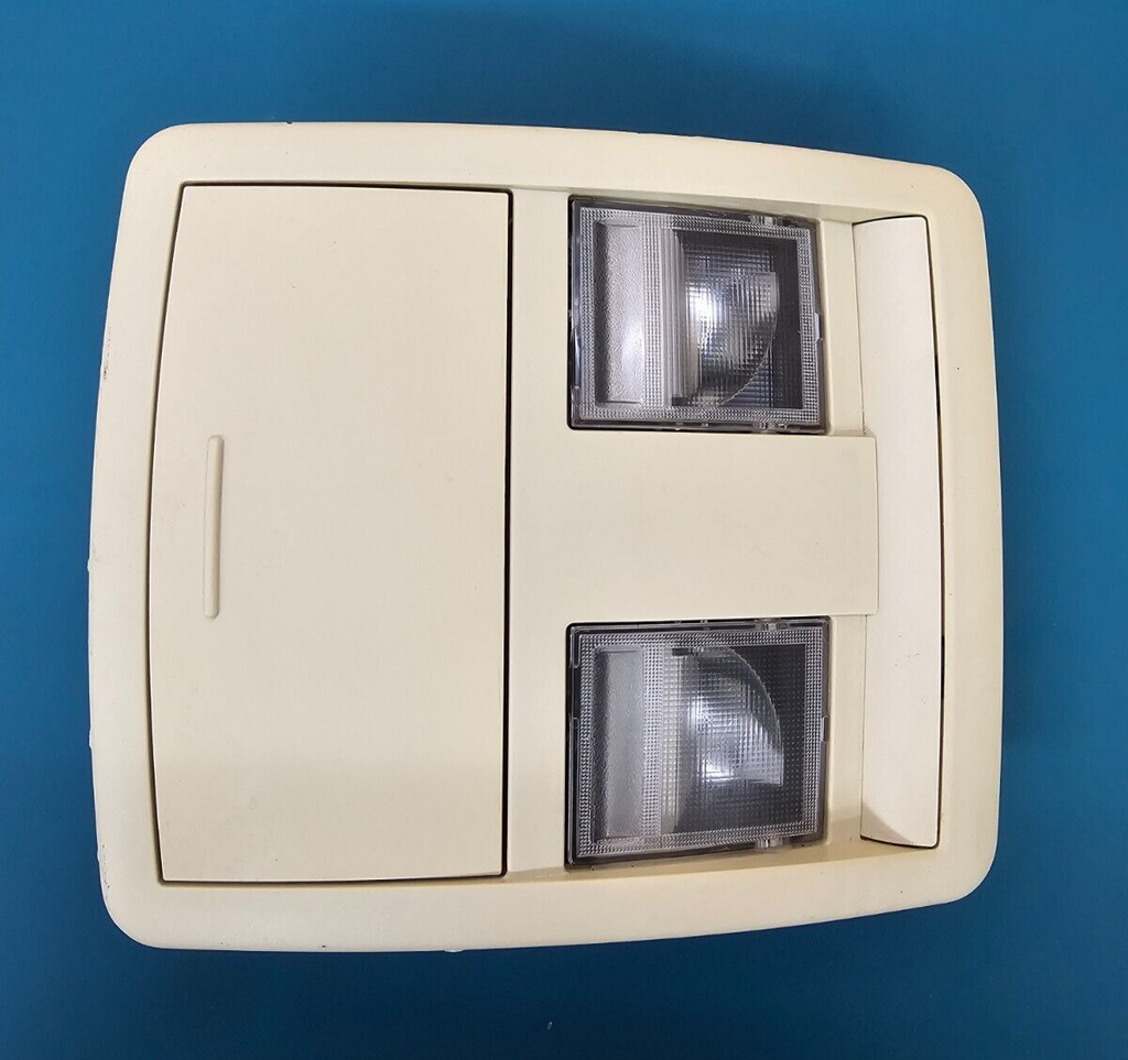05-07 Dodge Charger 13-18 Challenger Overhead Console Dome Map Light Storage Tan