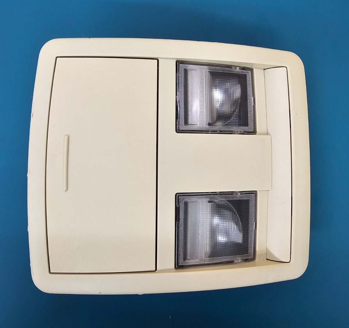 05-07 Dodge Charger 13-18 Challenger Overhead Console Dome Map Light Storage Tan
