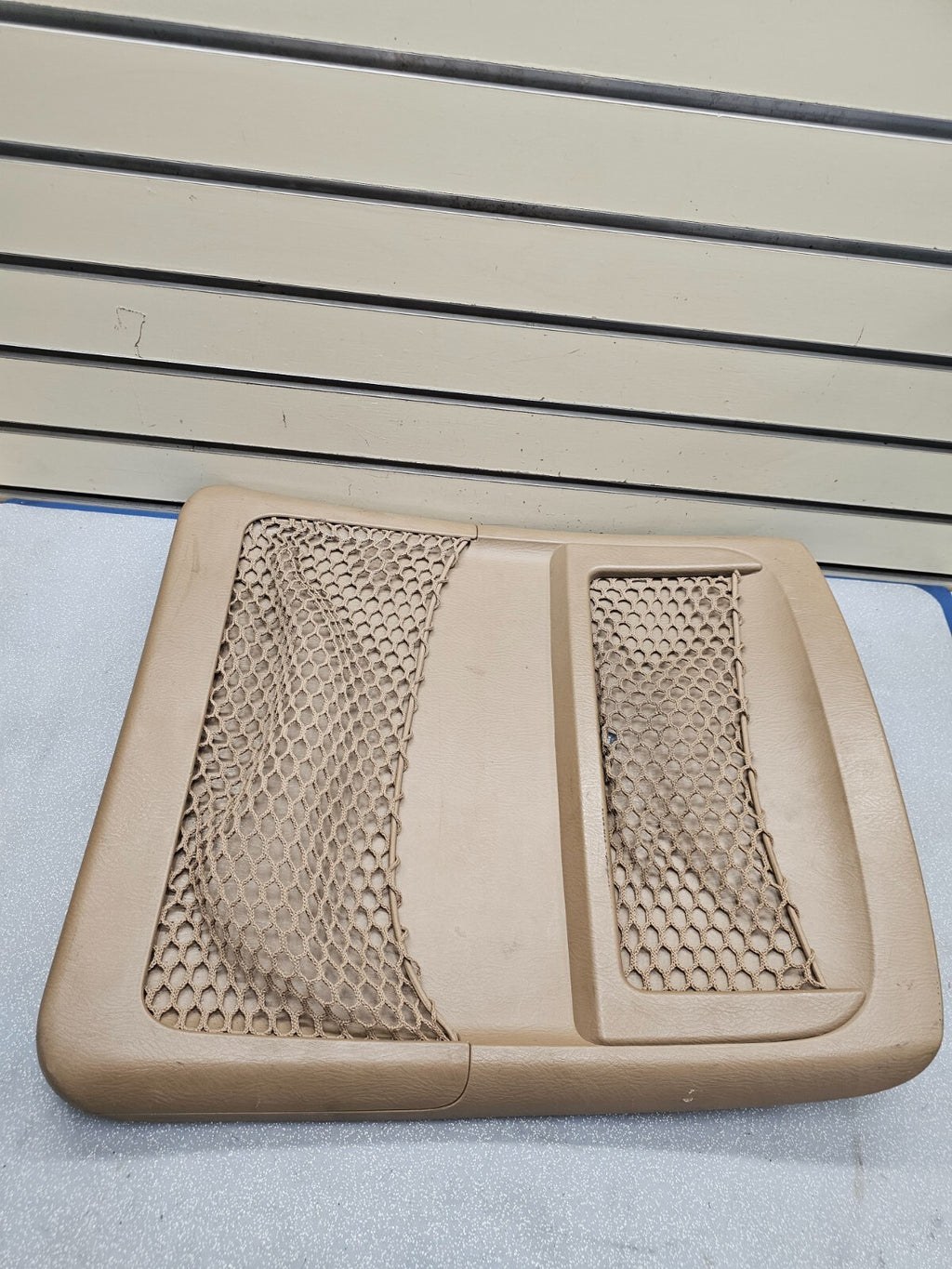 🔥03-08 Honda PILOT Seat Back Cover Cargo Net Pocket Front LEFT or RIGHT TAN