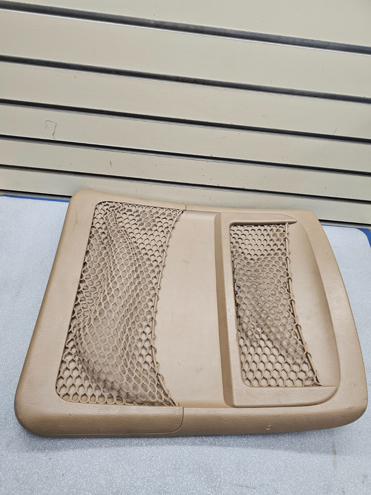 🔥03-08 Honda PILOT Seat Back Cover Cargo Net Pocket Front LEFT or RIGHT TAN