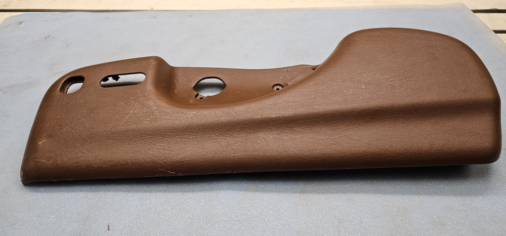🔥97-03 F150 King Ranch Left driver Seat Trim Cover Set Heated Power Brown