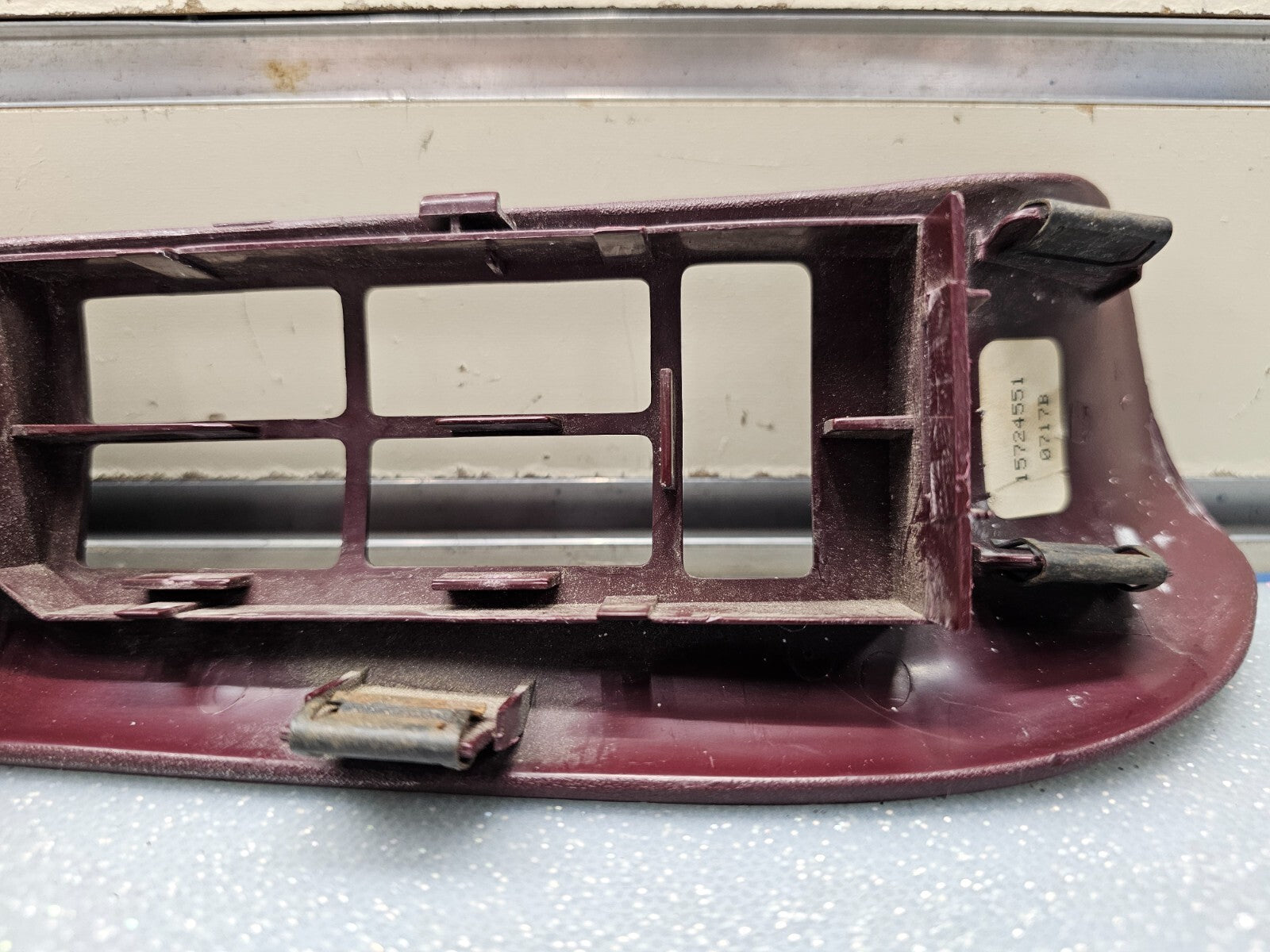🔥95-99 Chevy C/K TAHOE YUKON Left Driver Master Power Window Switch Red OEM WS2