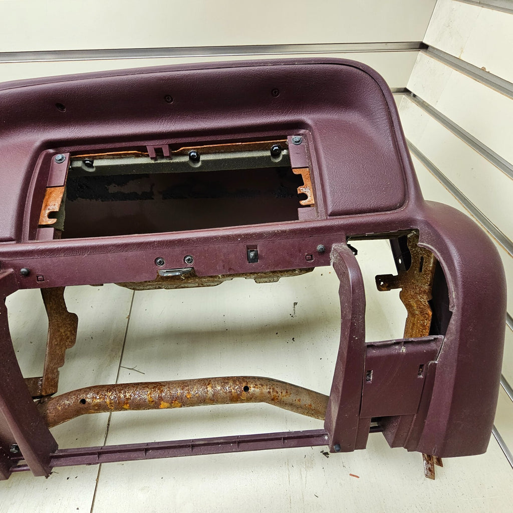 🔥95-99 CHEVY GMC SILVERADO C/K Dashboard DASH CORE Frame Mount DARK RED DB2