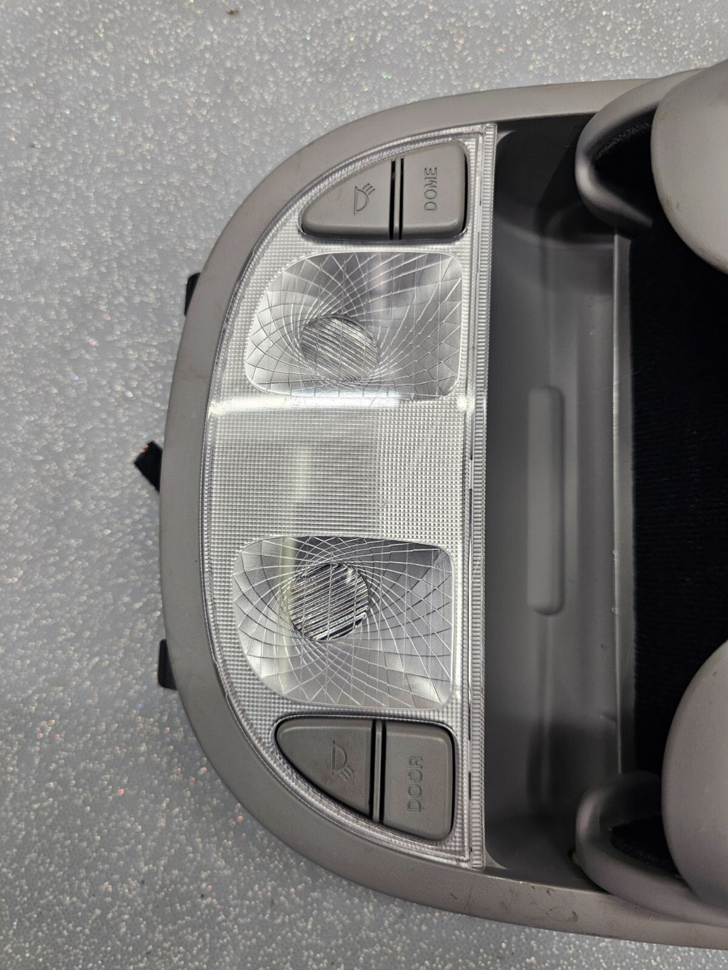 07-12 HYUNDAI SANTA FE FRONT OVER HEAD CONSOLE MAP LIGHT LAMP W/O SUN ROOF DOME