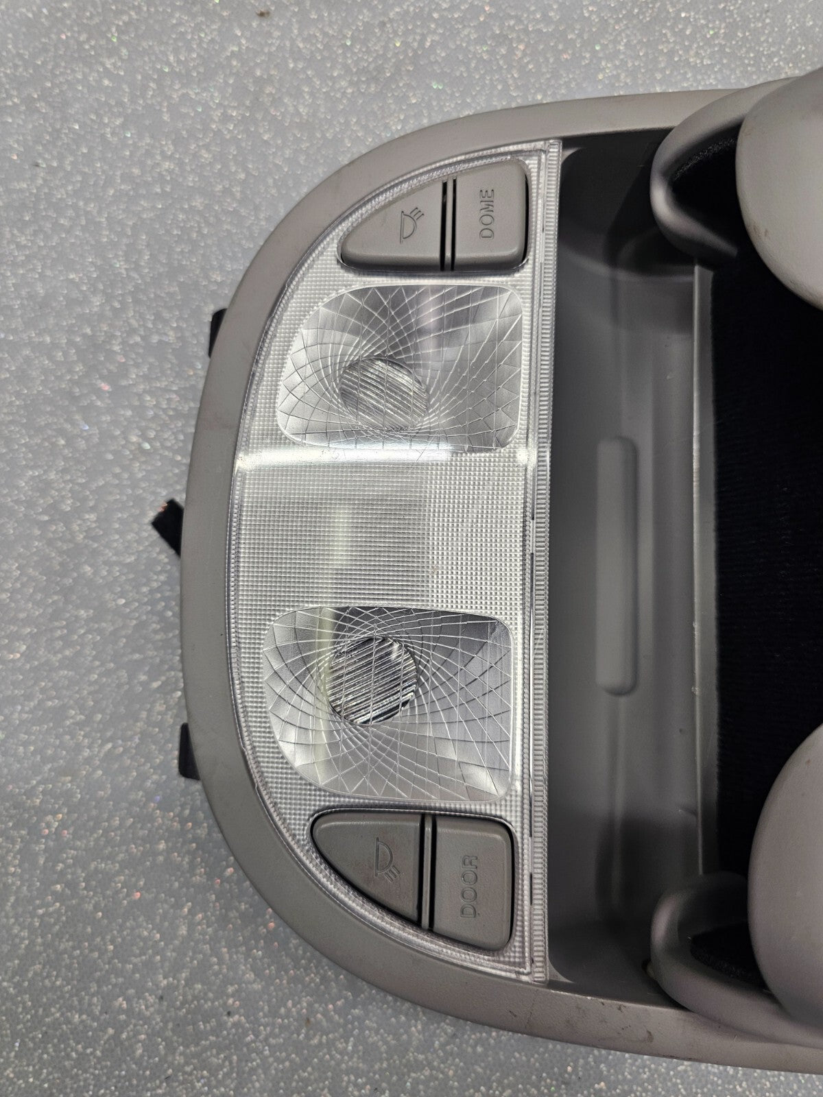 07-12 HYUNDAI SANTA FE FRONT OVER HEAD CONSOLE MAP LIGHT LAMP W/O SUN ROOF DOME