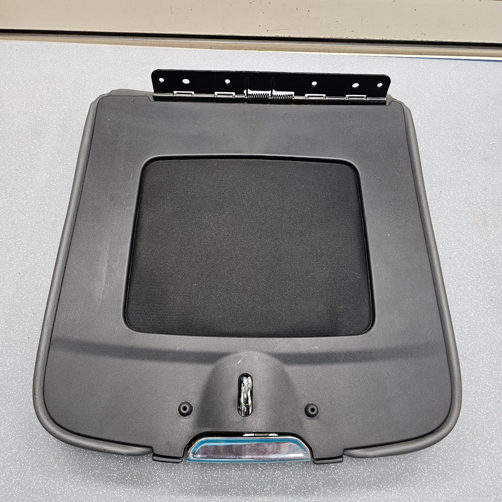 🔥13-18 Dodge Ram Center Console Lid Armrest Leather Cover Top Pad Assembly Gray