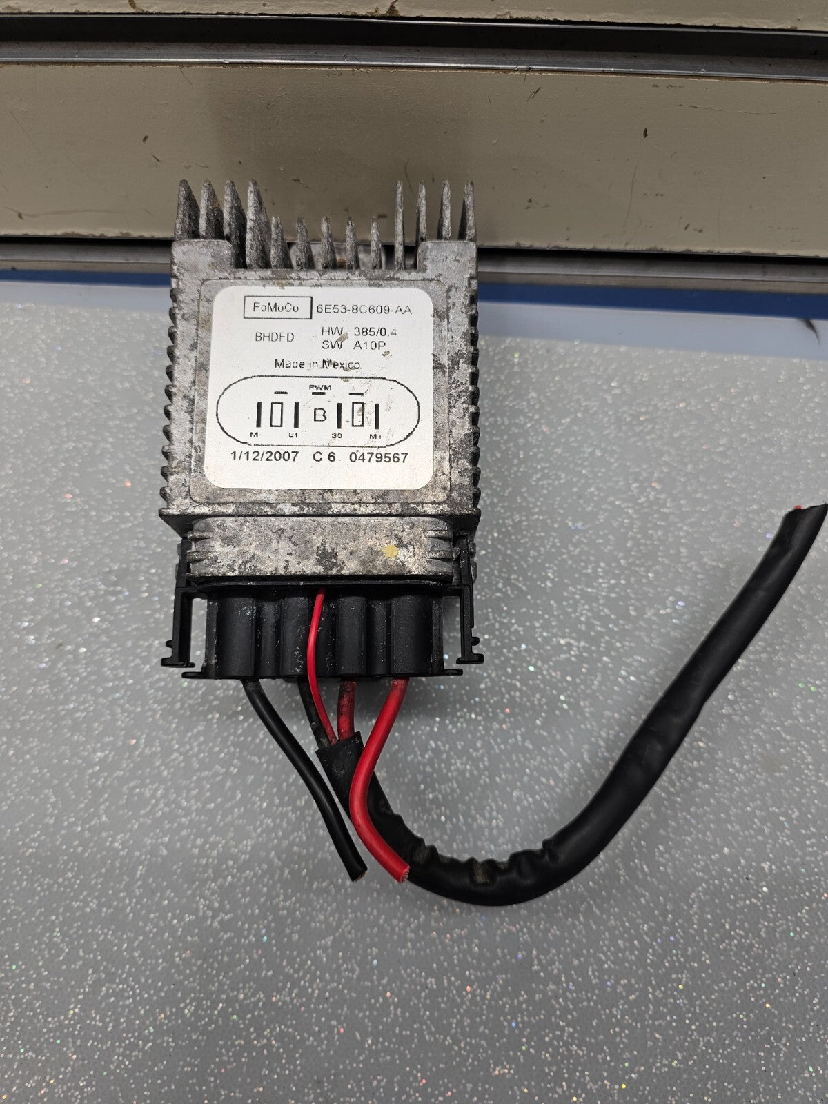 🔥06-10 Ford Fusion Mercury Milan Lincoln MKZ Cooling Fan Control Module ID BCM