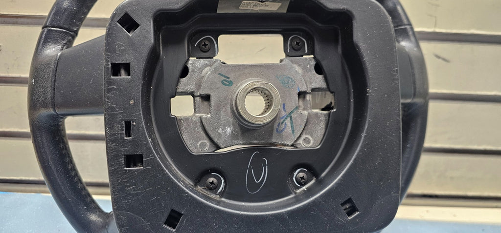 🔥04-08 Ford F-150 Leather Left Driver Steering Wheel Cruise Control Black OEM