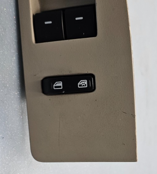 🔥10-12 Taurus Left Driver Door Master Power Window Switch Lock Assembly Tan