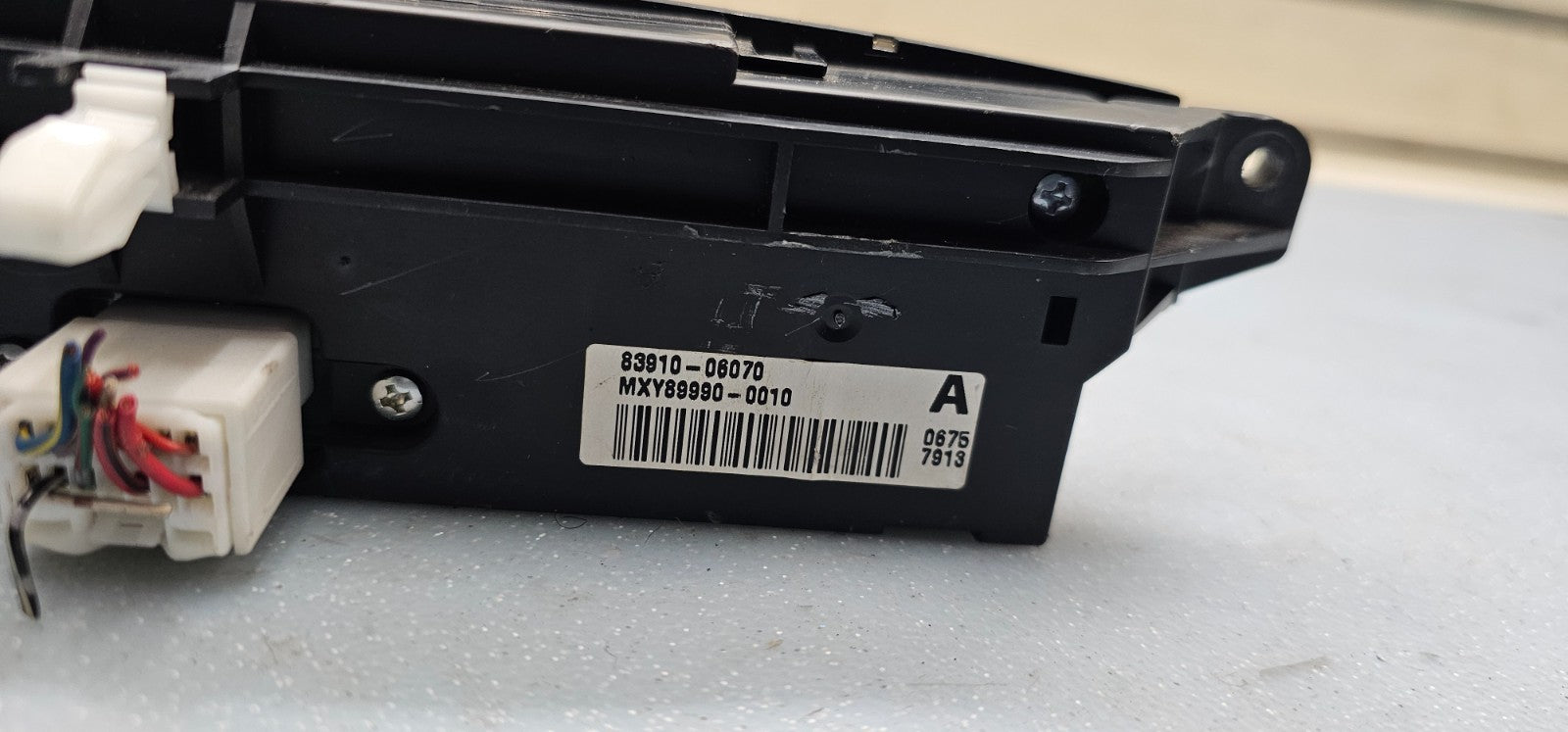 🔥02-06 Toyota Camry Digital Clock Time Display Right Passenger Assembly Black