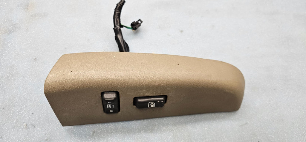 🔥99-02 Silverado SIERRA Front RIGHT Passenger Power Window Switch Lock TAN