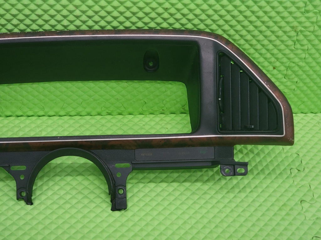 87-91 Ford F-150 F250 BRONCO Dash CLUSTER Bezel Speedo Gauge Trim woodgrain C11