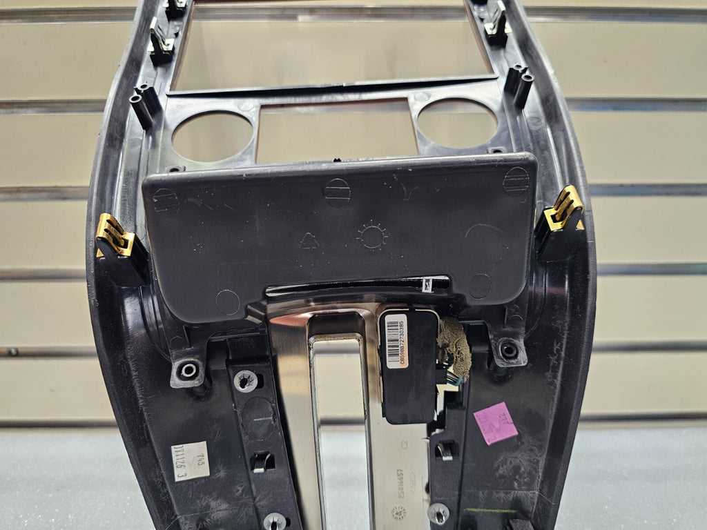 🔥07-09 Equinox Center Dash Radio Climate Surround Bezel Trim SILVER/WOOD B43