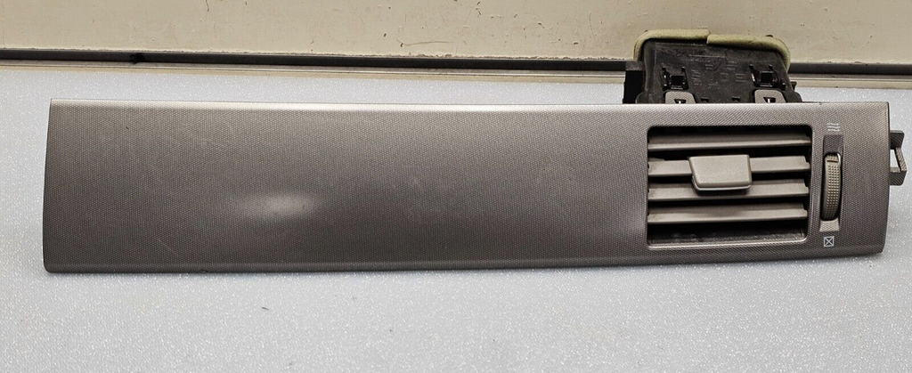 🔥07-12 VERSA CENTER DASH LEFT DRIVER AC AIR VENT BEZEL PANEL CARBON SILVER OEM