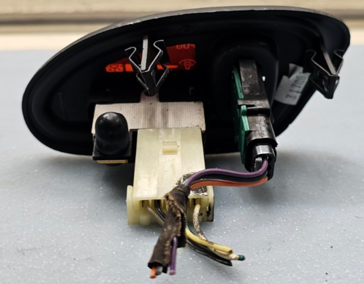 🔥00-05 Pontiac Grand AM Dash Light Dimmer Fog Switch Button Control BLACK