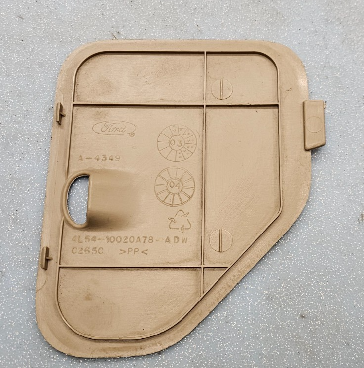 🔥04-11 Ford Ranger Fuse Box Relay Block Cover Panel Assembly Cowl Side OEM TAN