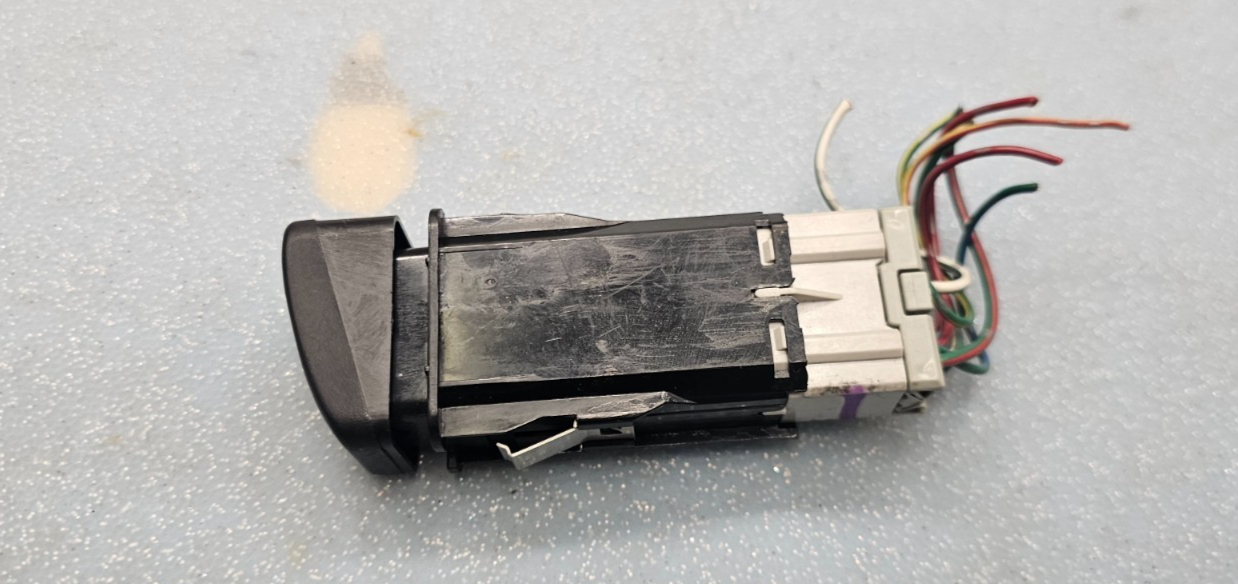 🔥98-02 Honda Accord Emergency Hazard Warning Flasher Switch Black