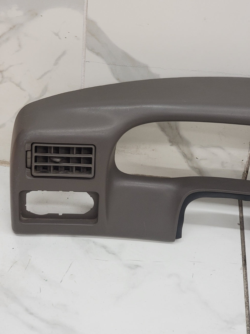 🔥99-04 Ford F250 F350 Dash Instrument Cluster Speedometer Bezel Panel Tan C22