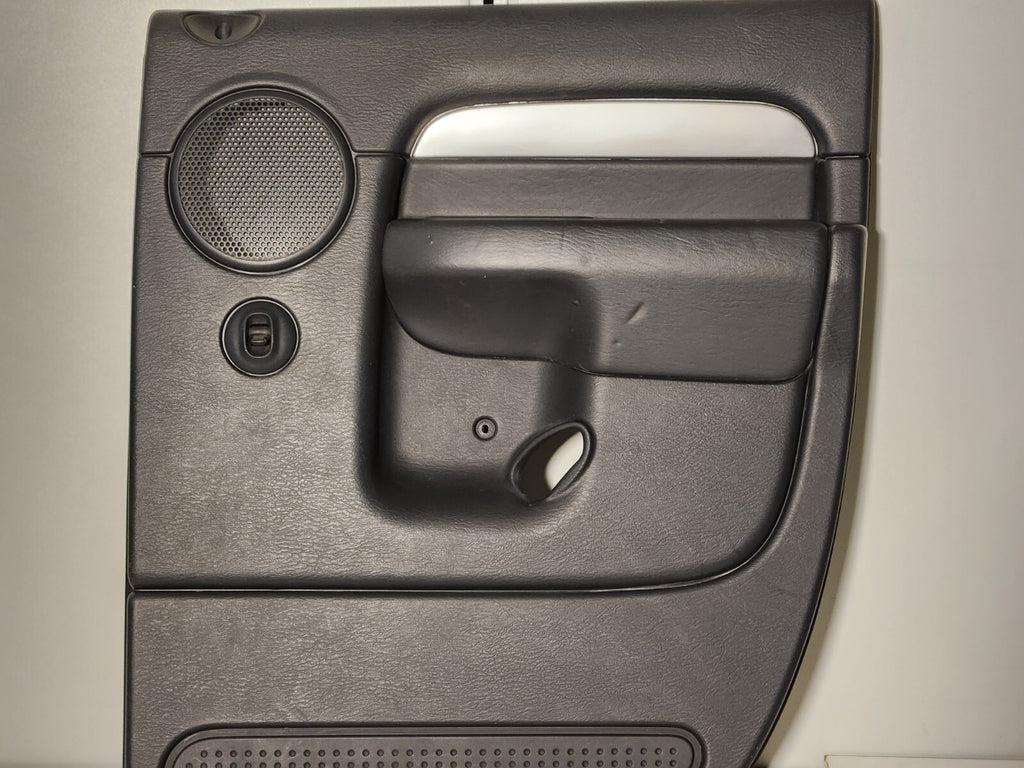 🔥02-05 Dodge RAM Interior DOOR Panel Rear RIGHT PASSENGER MANUAL BLACK v1 G22