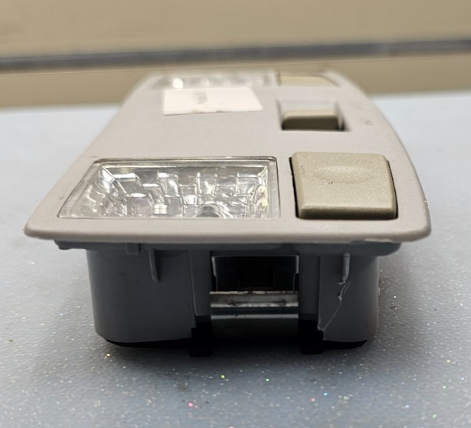 🔥12-15 MAZDA 3/5 FRONT ROOF OVERHEAD CONSOLE DOME LIGHT ASSEMBLY TAN OEM