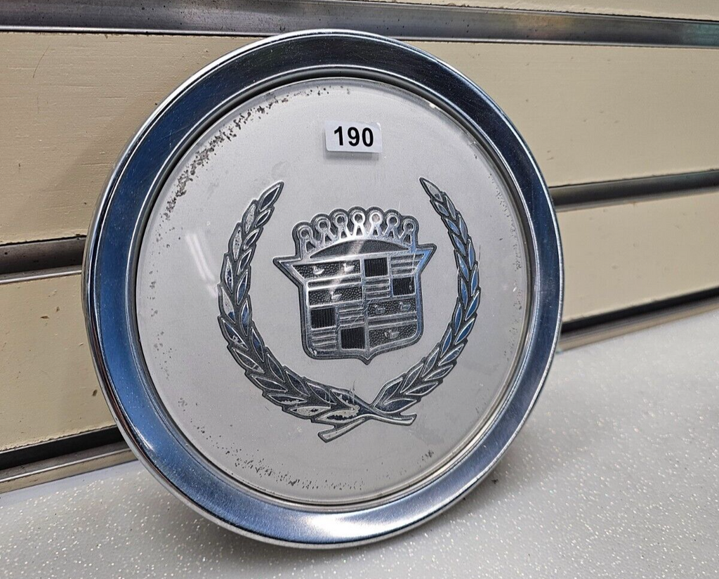 🔥1988-1991 Cadillac Deville Front Rear Wheel Center Cap Hubcap Silver Lower OEM