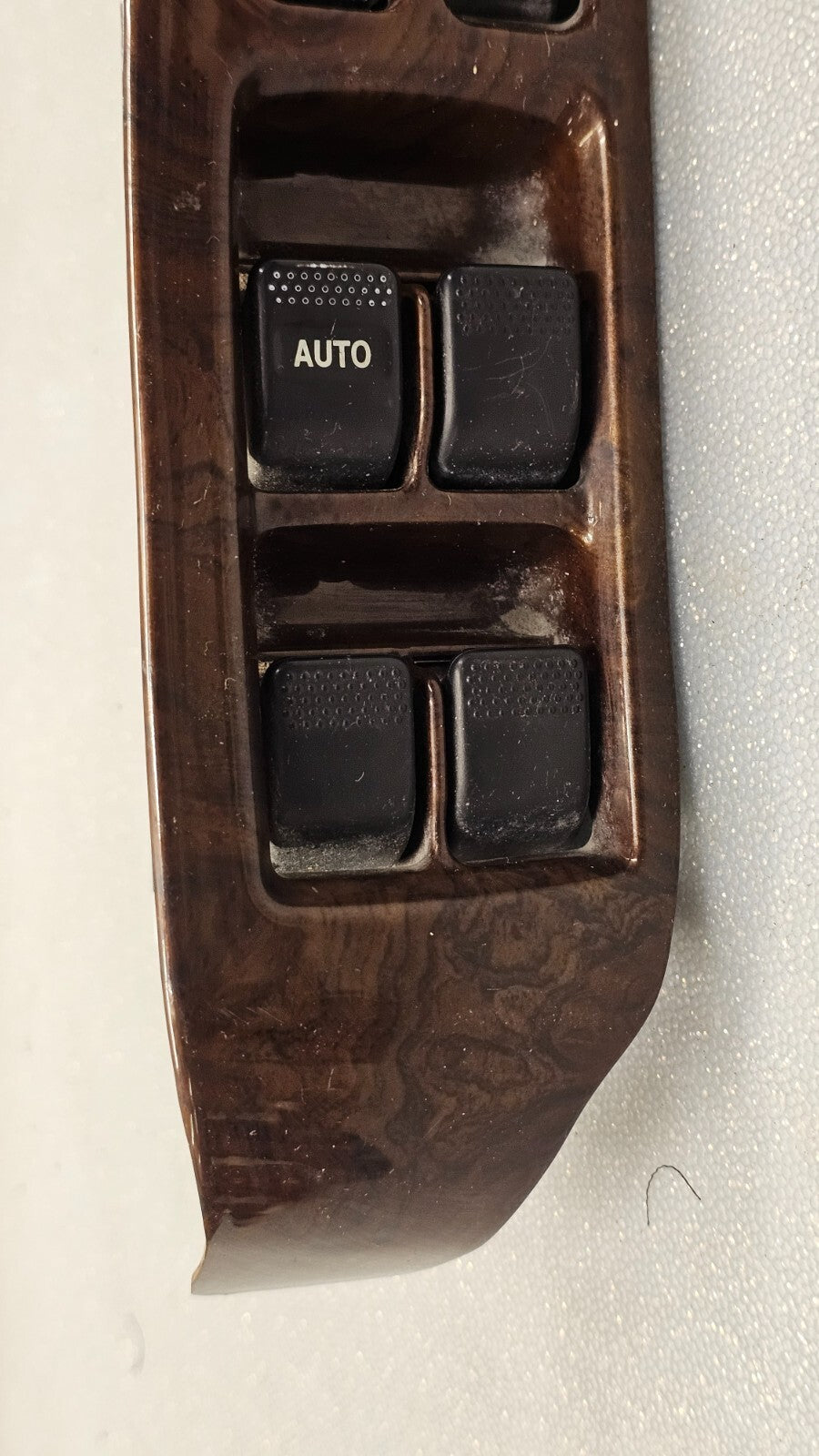 🔥00-04 Legacy Outback Left Driver Master Window Door Control Switch Bezel Wood