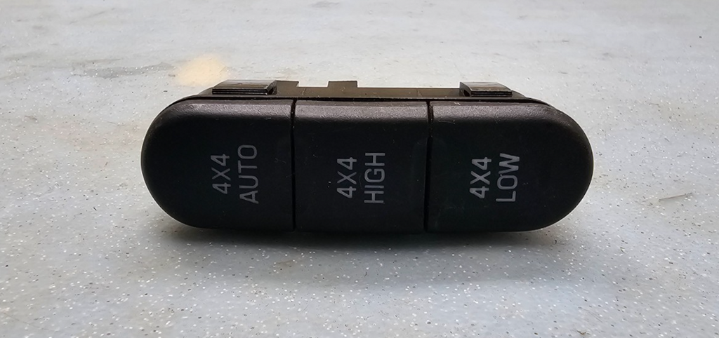 🔥2002 FORD EXPLORER MOUNTAINEER 4X4 4WD SELECTOR SWITCH OEM BLACK