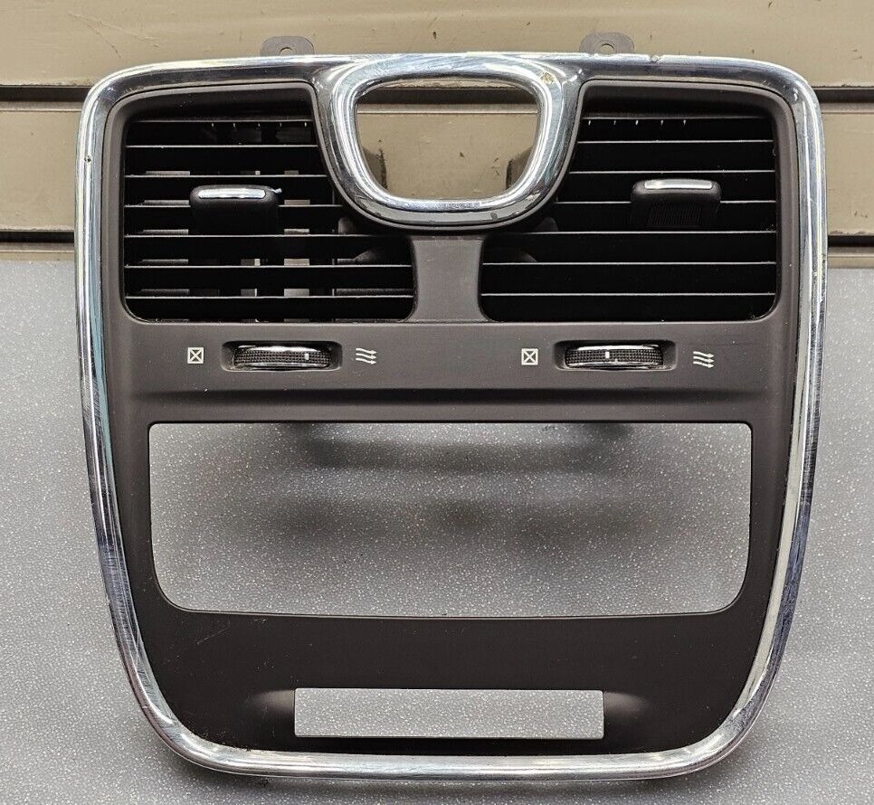 🔥11-16 TOWN COUNTRY GRAND CARAVAN DASH RADIO BEZEL TRIM INSTRUMENT PANEL BLACK