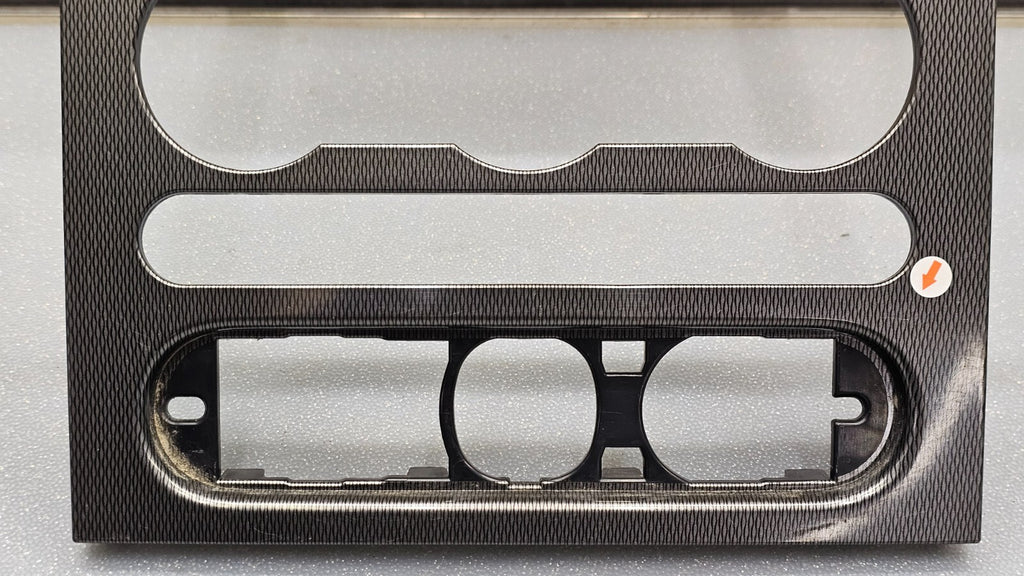 🔥04-08 Ford F150 Dash AM FM Radio Stereo Climate Bezel Trim Panel Carbon Fiber