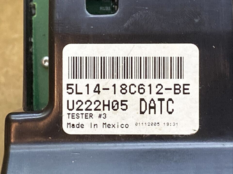 🔥05-06 Ford Expedition A/C Heater Temp Temperature Climate Control Digital OEM