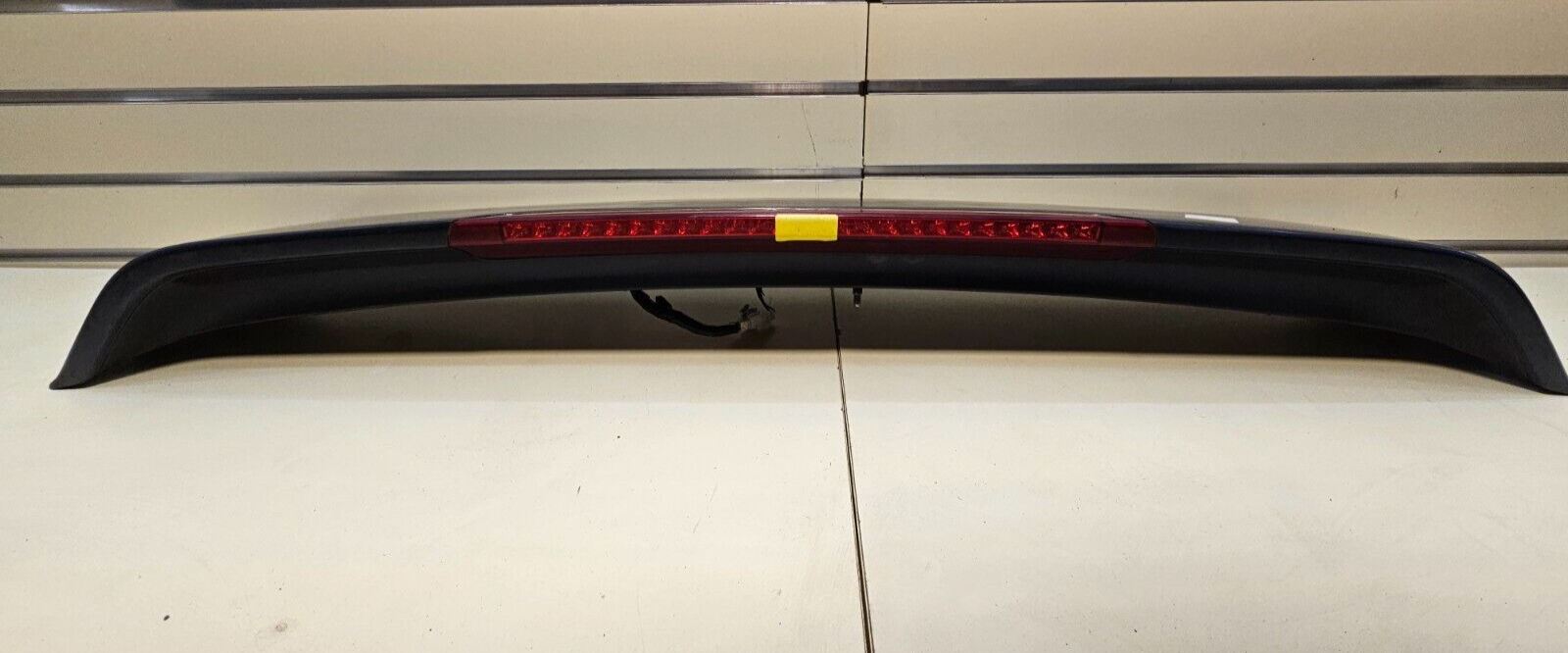 05-11 Hyundai Accent Hatchback Rear Trunk Spoiler 3rd Brake Light Molding Black