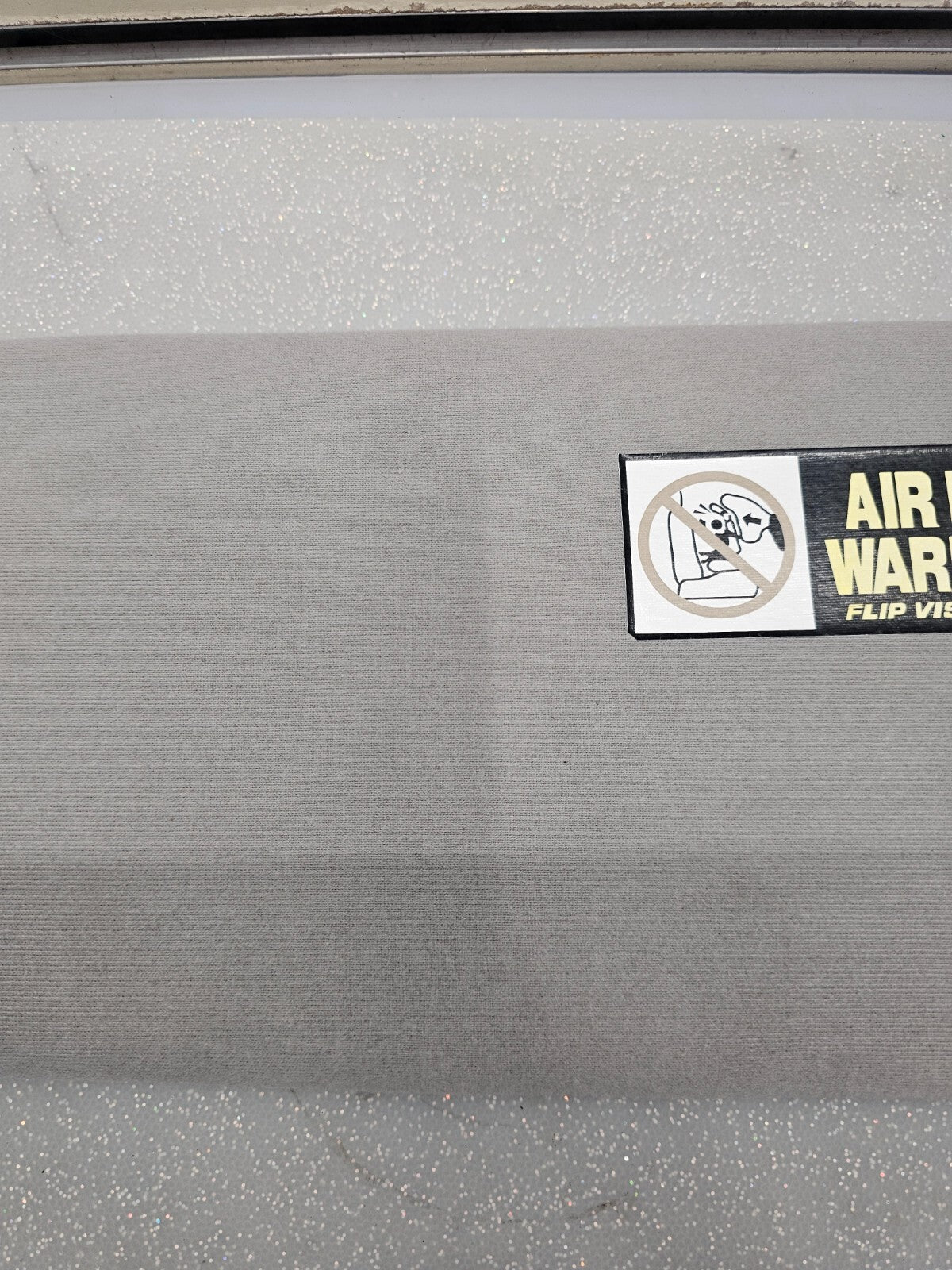 🔥2006-2010 Hyundai Sonata Sun Visor Driver Left Side Cloth Gray