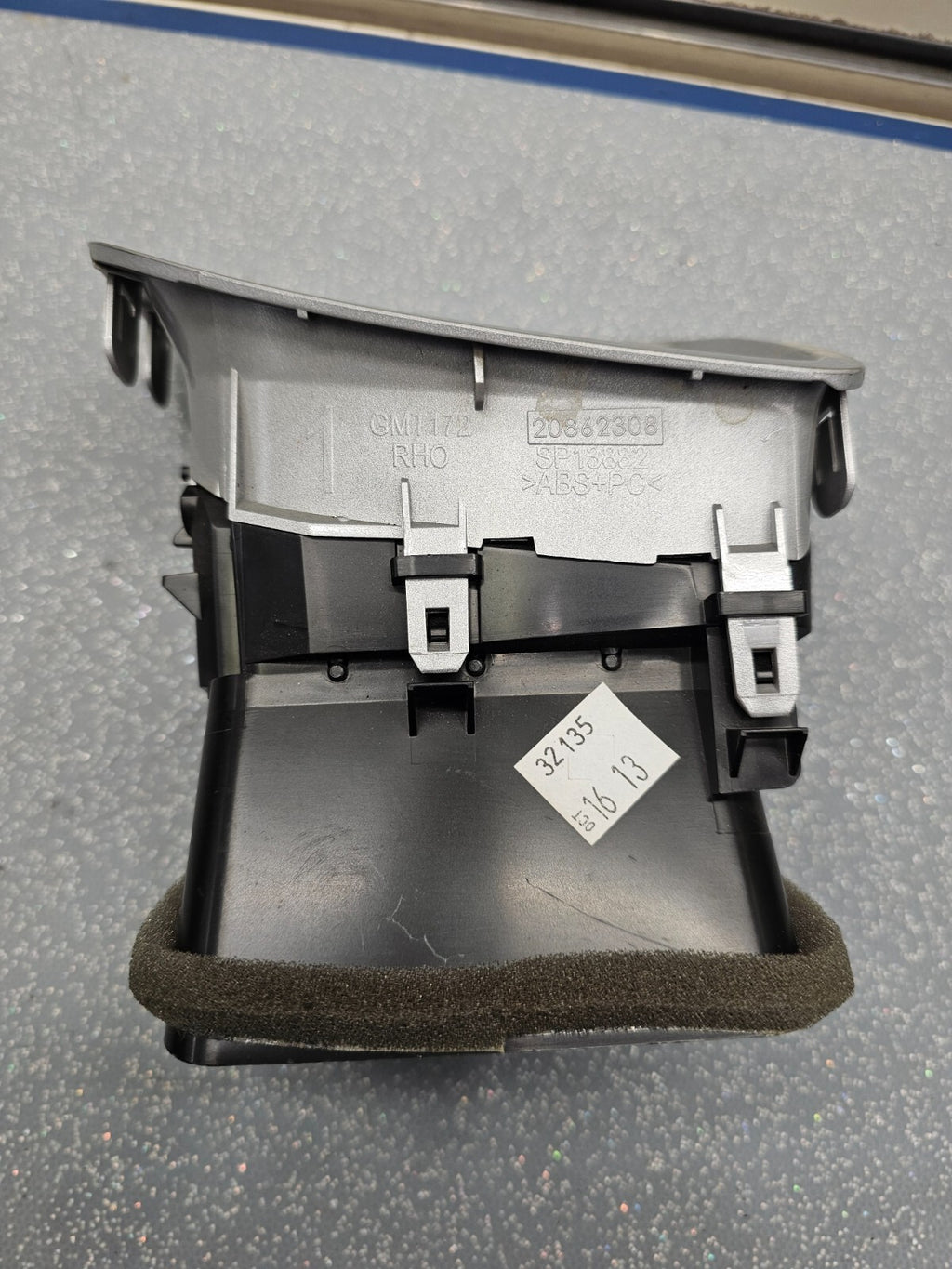 🔥10-17 EQUINOX DASH RIGHT PASSENGER AC A/C HVAC Outer AIR VENT HEATER SILVER