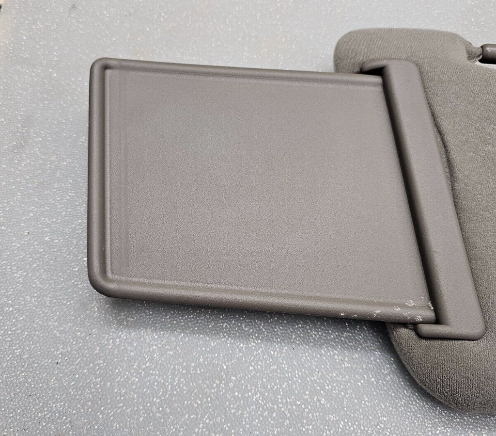 2003-2007 NISSAN MURANO SUN VISOR SHADE Left Driver Side LH ASSEMBLY Dark Grey