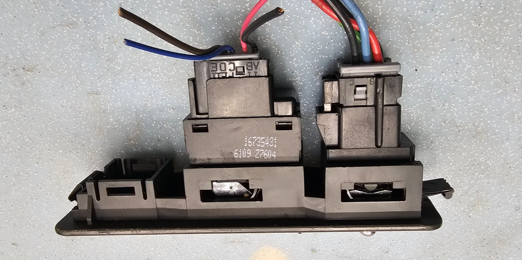 🔥94-99 CADILLAC DEVILLE SEAT RIGHT PASSENGER POWER WINDOW SWITCH BLACK OEM