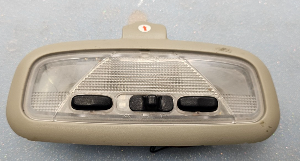 🔥 00-07 Ford Focus  OVERHEAD CONSOLE DOME LIGHT LAMP  TAN