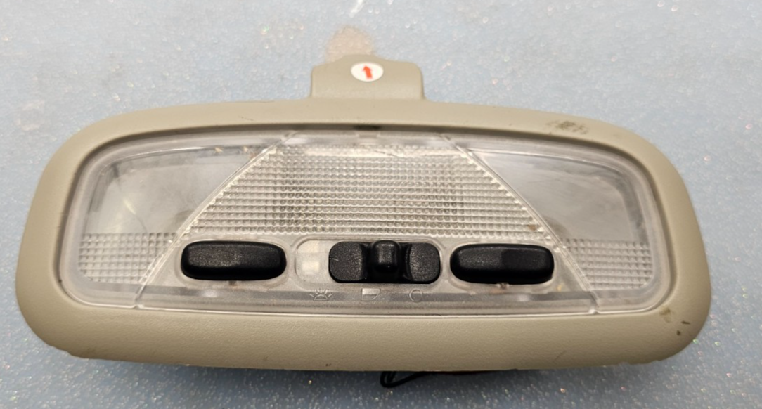 🔥 00-07 Ford Focus  OVERHEAD CONSOLE DOME LIGHT LAMP  TAN