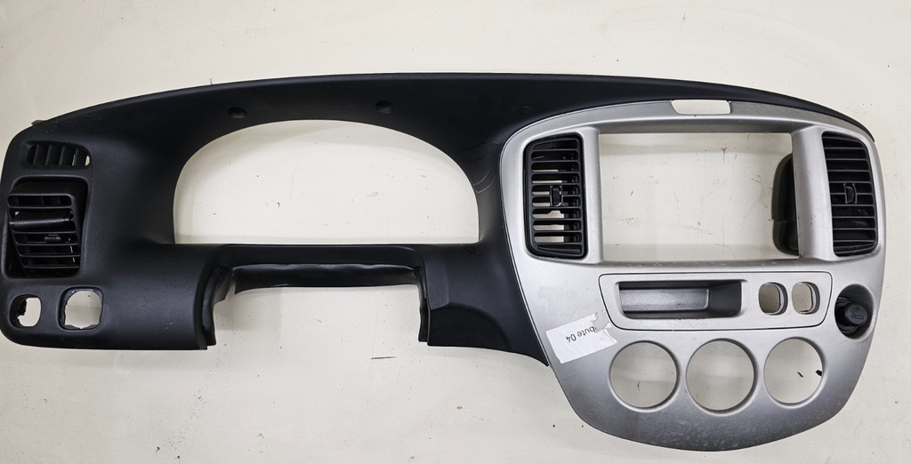 01-06 Tribute Dash Instrument Cluster Speedometer Bezel Trim Panel Black/Silver