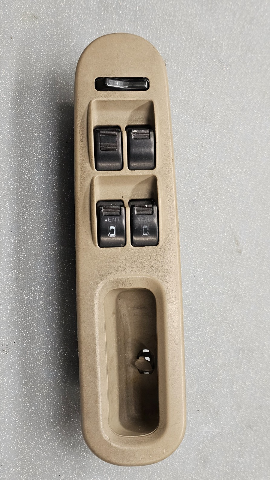 🔥99-04 Odyssey Front Left Driver Door Master Window Switch Bezel Assembly Tan