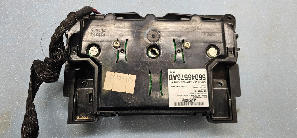 🔥03-10 DODGE RAM MOPAR OVERHEAD CONSOLE DOME MAP COMPASS MODULE ASSEMBLY BLACK