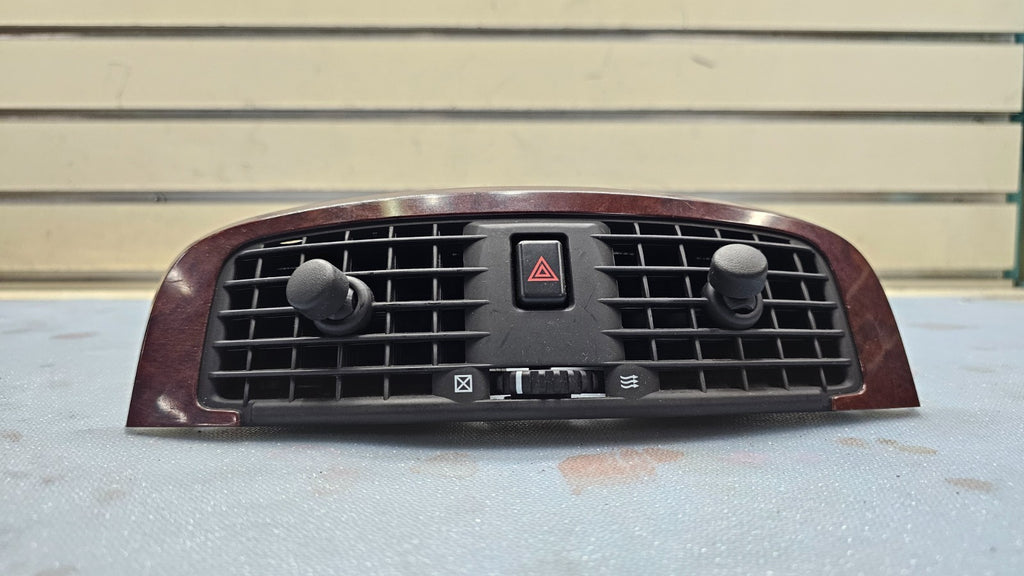 🔥03-07 CADILLAC CTS SRX CENTER DASH AIR VENT HEATER CONDITIONING BEZELTRIM WOOD