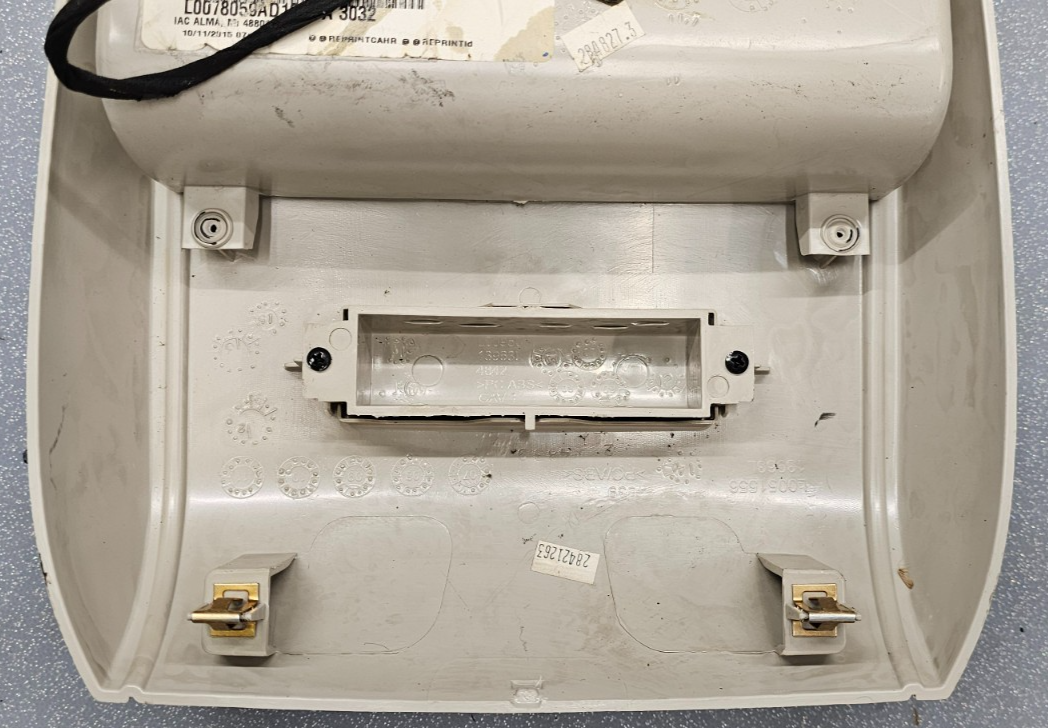 🔥08-16 Grand Caravan Town Country Overhead Console Dome Map Light Storage TAN